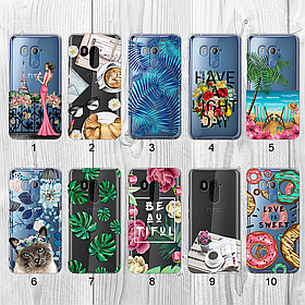 Силіконовий чохол із малюнком для HTC U11 Plus (new collection)