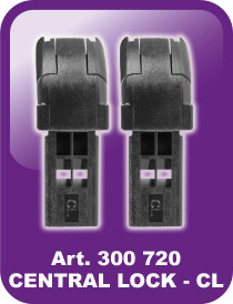 Адаптери для щіток Central Lock Alca для повідця CL 2шт 300720
