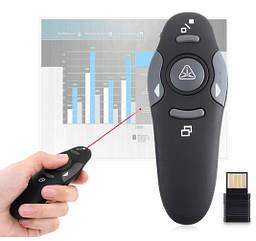 USB презентер із лазерною указкою на батарейках. Пульт для презентацій