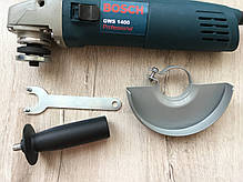 ✔️ Болгарка BOSCH_ БОШ GWS1400 ( 1400 Вт, 125 мм ) + ПОДАРУНОК, фото 3