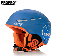 Горнолыжный шлем PROPRO (ШГ-1005-А) Синий, L
