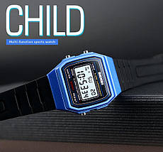 Спортивні дитячі годинники Skmei 1460 pink / blue, фото 2