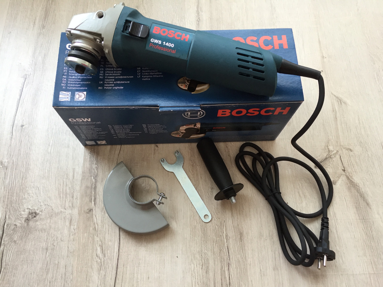 ✔️ Болгарка Bosch/Бош GWS1400  ⁇  125 мм, 1400 Вт