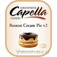 Ароматизатор Capella Boston Cream Pie v2 (Бостонский Кремовый Пирог) 10 мл.