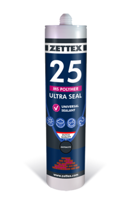 Полімер Zettex Ultra Seal MS Polymer 25 Ral 7016 (антрацитово-сірий), 290 мл (496018)