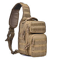 Сумка тактична через плече MHZ D14 800D, койот