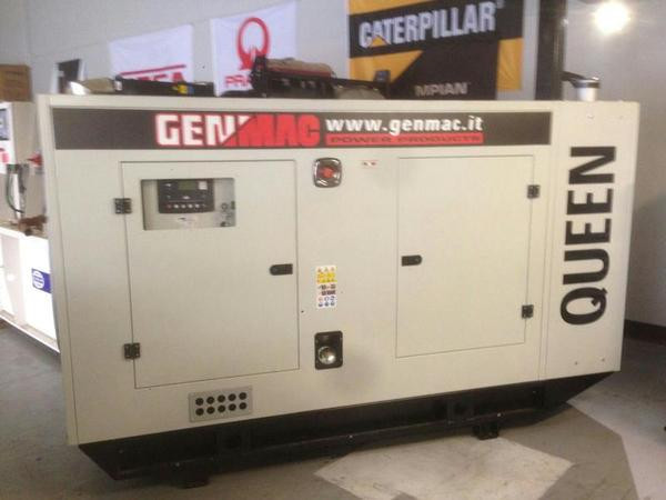 ⚡️Дизельний генератор 87 кВт GENMAC Queen G100PSA☝✔АВР✔GSM✔WI-FI