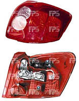 Фонарь задний для Toyota Auris '07-09 левый (DEPO) тип Farba