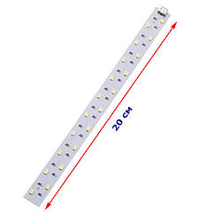 Світлодіодна стрічка 20 см з micro USB для лайтбоксу. Підсвічування для фотобокса