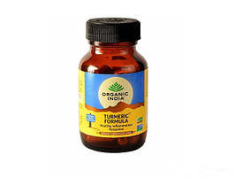 Куркума Органік Індія, Turmeric Formula Organic India, 60 капсул