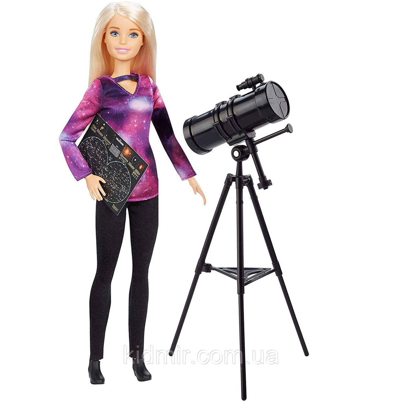 Лялька Барбі Астрофізик Barbie Astrophysicist GDM47