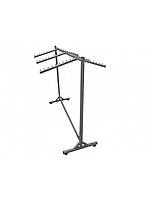 Стійка для одягу з флейтами центр залу 145 см