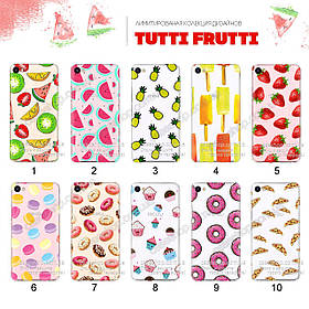 Ультратонкий прозорий чохол з малюнком для Meizu M3X (80 дизайнів)