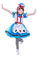 Детский карнавальный костюм "Алиса в Зазеркалье" рост 130-140 см
