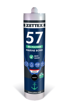 Полімер Zettex Marine Bond MS Polymer 57 Чорний, 290 мл (250136)