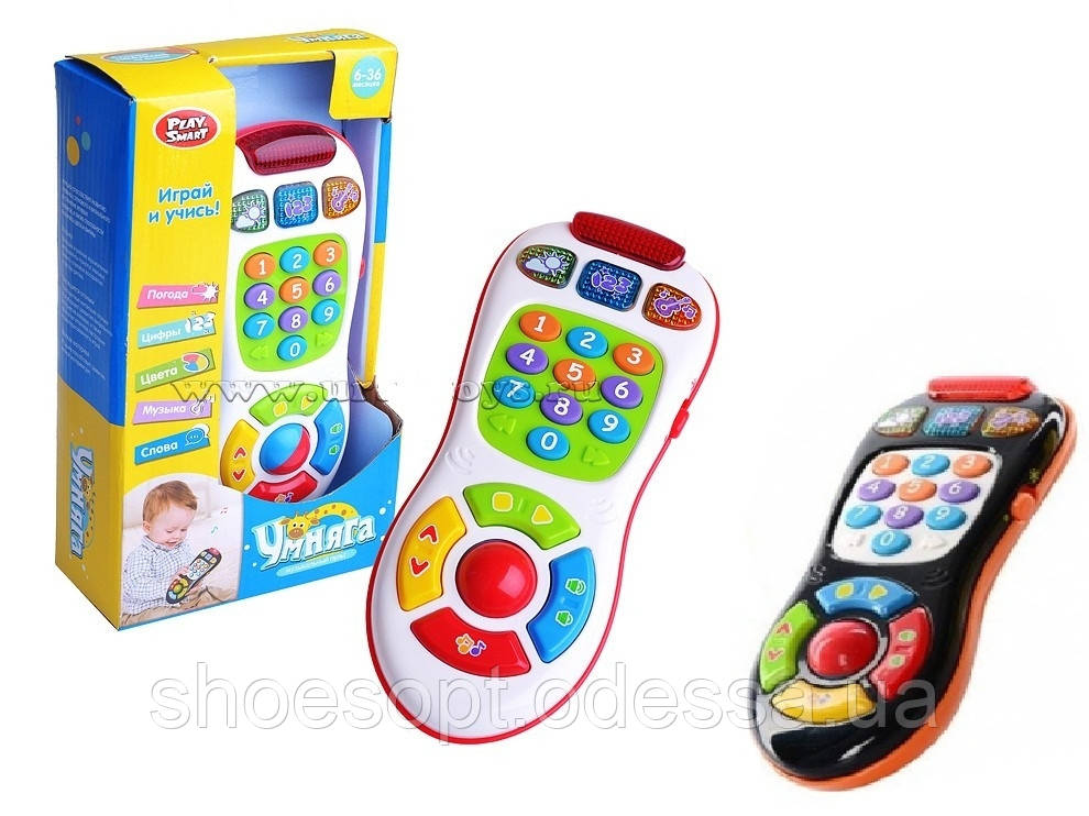 Дитячий навчальний музичний пульт Умняга звуки, світло, фото 1