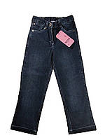 Детские джинсы для девочки деми 110, 116 см синие