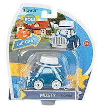 Машинка Робокар Полі (Robocar Poli) - Musty, Масті, Die-Cast Silverlit, фото 6