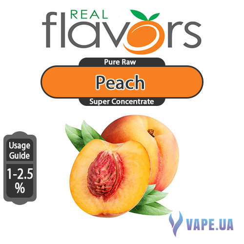 Ароматизатор Real Flavors Super Concentrate Peach (Персик), 10 мл