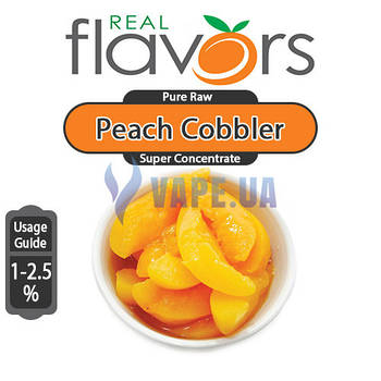 Real Flavors - Peach Cobbler (Персиковий коблер)