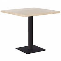 Обідній стіл Tetra (Тетра) black/alu