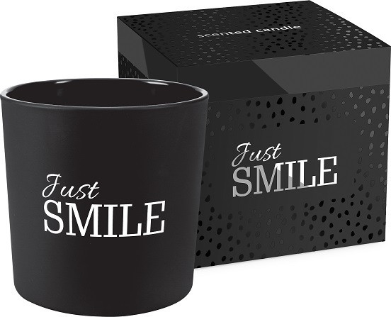 Аромасвічка Just SMILE з двома фітилями 10 см (sn100m-274)