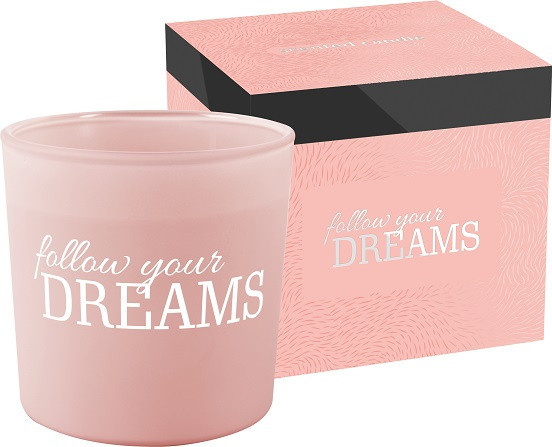 Аромасвічка follow your DREAMS з двома фітилями 10 см (100-313п)