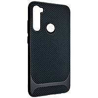 Чехол-накладка DK Silicone SGP Carbon для Xiaomi Redmi Note 8 (black)