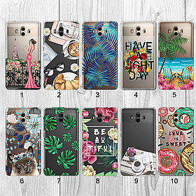 Силіконовий чохол з малюнком для Huawei Mate 10 (new collection)