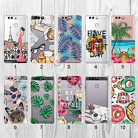 Силіконовий чохол з малюнком для Huawei P9 Dual Sim (new collection)
