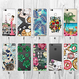 Силіконовий чохол з малюнком для Huawei P9 Lite (new collection)