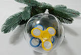 Куля (основа) роз’ємна для новорічної іграшки, 10 см – Ідеальної якості!, фото 4