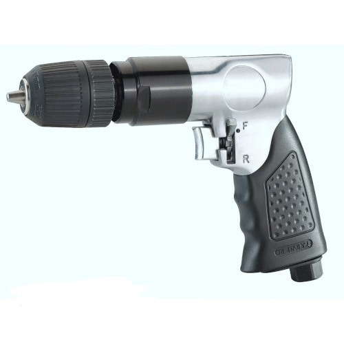 Пневматична дриль 3/8, 1800об/хв, реверс, самозажимних патрон AIRKRAFT AT-4031KLB