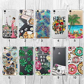 Силіконовий чохол з малюнком для Huawei Y6 (new collection)