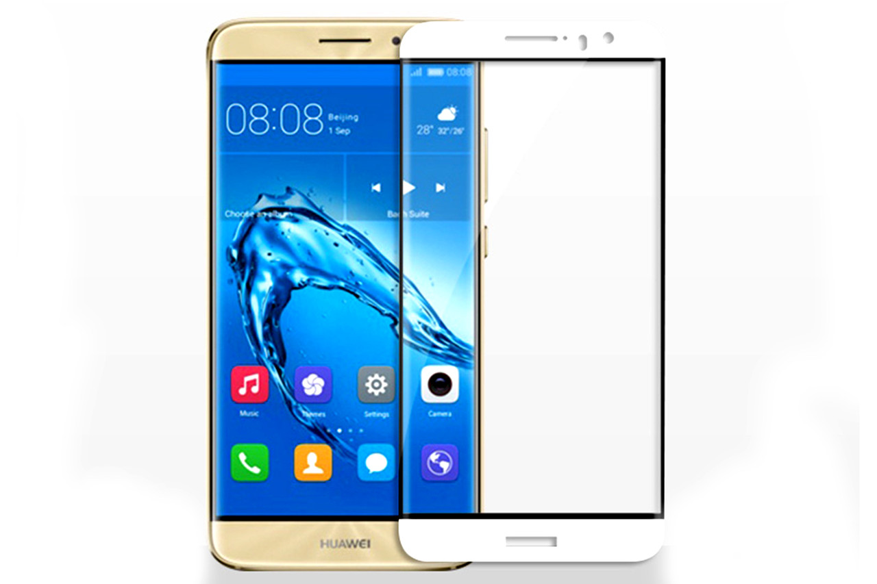 Захисне скло 5D Premium для Huawei Nova 2 Plus White