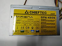 Блок питания 450W Chiefteс GPA-450S кулер 1x120мм