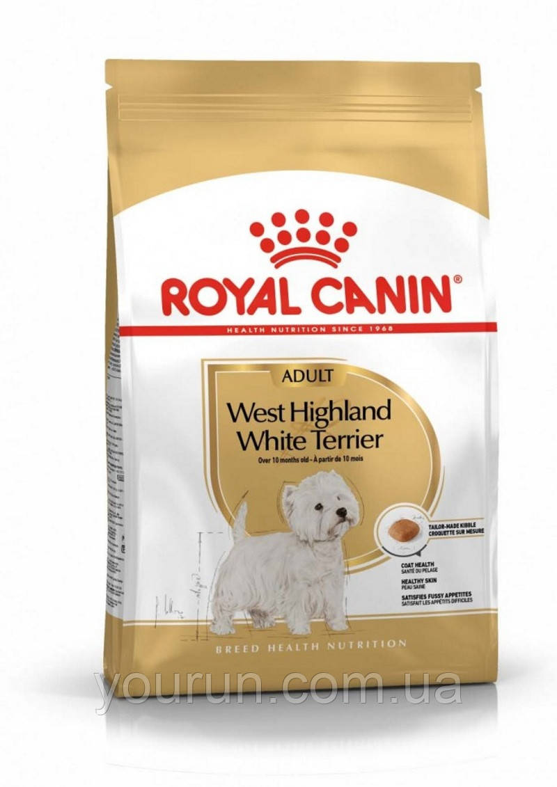 Royal Canin (Роял Канін) West Highland White Terrier 21 - Сухий корм для вест-хайленд-уайт-тер'єрів 3 кг