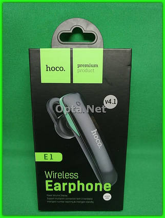 Bluetooth гарнітура Hoco Е1 White