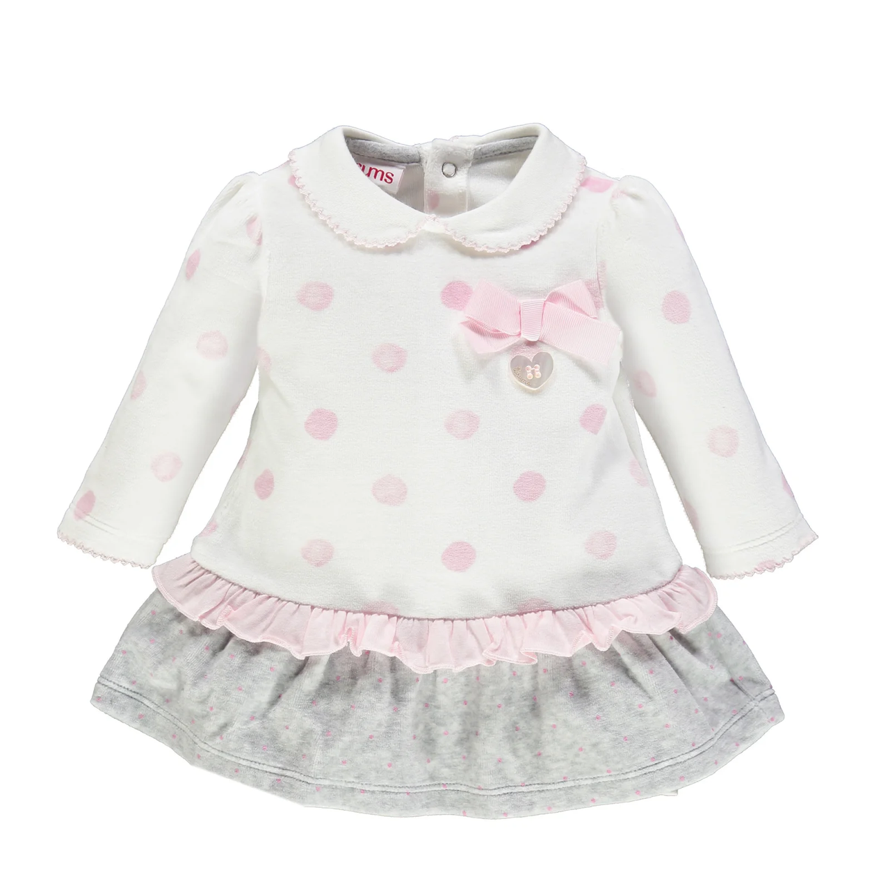 Плаття для дівчинки BRUMS 193BCIM002-804 біле 74, фото 1