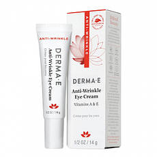 Крем для шкіри навколо очей з вітамінами А і Е 14 р Derma E США, офіційний сайт