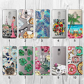 Силіконовий чохол із малюнком для Lenovo K6 Note (new collection)