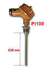 Термоперетворювач (датчик температури) ТСП1-3-Pt100-В-3-630-10-70-Д-(-50...500) , довжина 630мм