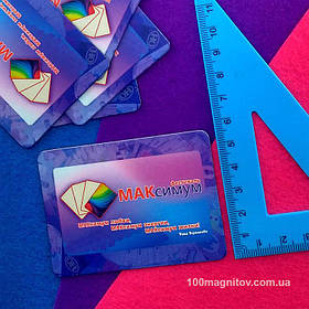 Рекламные магнитики для фестиваля. Размер 78х56 мм 2