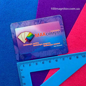 Рекламные магнитики для фестиваля. Размер 78х56 мм 3