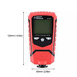 ТОВЩИНОМІР SMART SENSOR ST933 0-1700 мікрон Fe & NFe автоматичний тесторі фарби з АКБ, кейс, фото 5