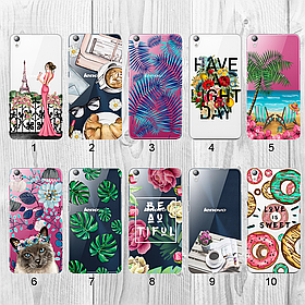 Силіконовий чохол із малюнком для Lenovo S850 (new collection)