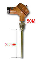Термопреобразователь (датчик температуры) ТСМ1-3-50М-В-3-500-8-40-Д-(-50...150), длина 500мм