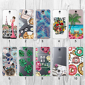 Силіконовий чохол із малюнком для Lenovo Vibe S1 (new collection)