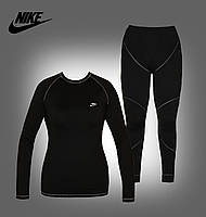 Термобілизна жіноча NIKE Pro Core FITTED LONG SLEEVE SHIRT active  комплект повсякденне.