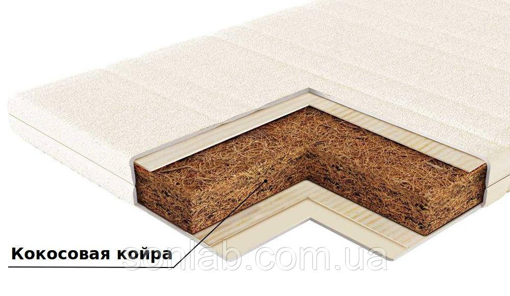 Дитячий кокосовий матрац SoNLaB Бейбі кокос 120*60